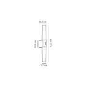 Helva Double Wall Light gallery detail image