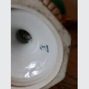 Pair of Antique German Dresden Porcelain Urns gallery detail image
