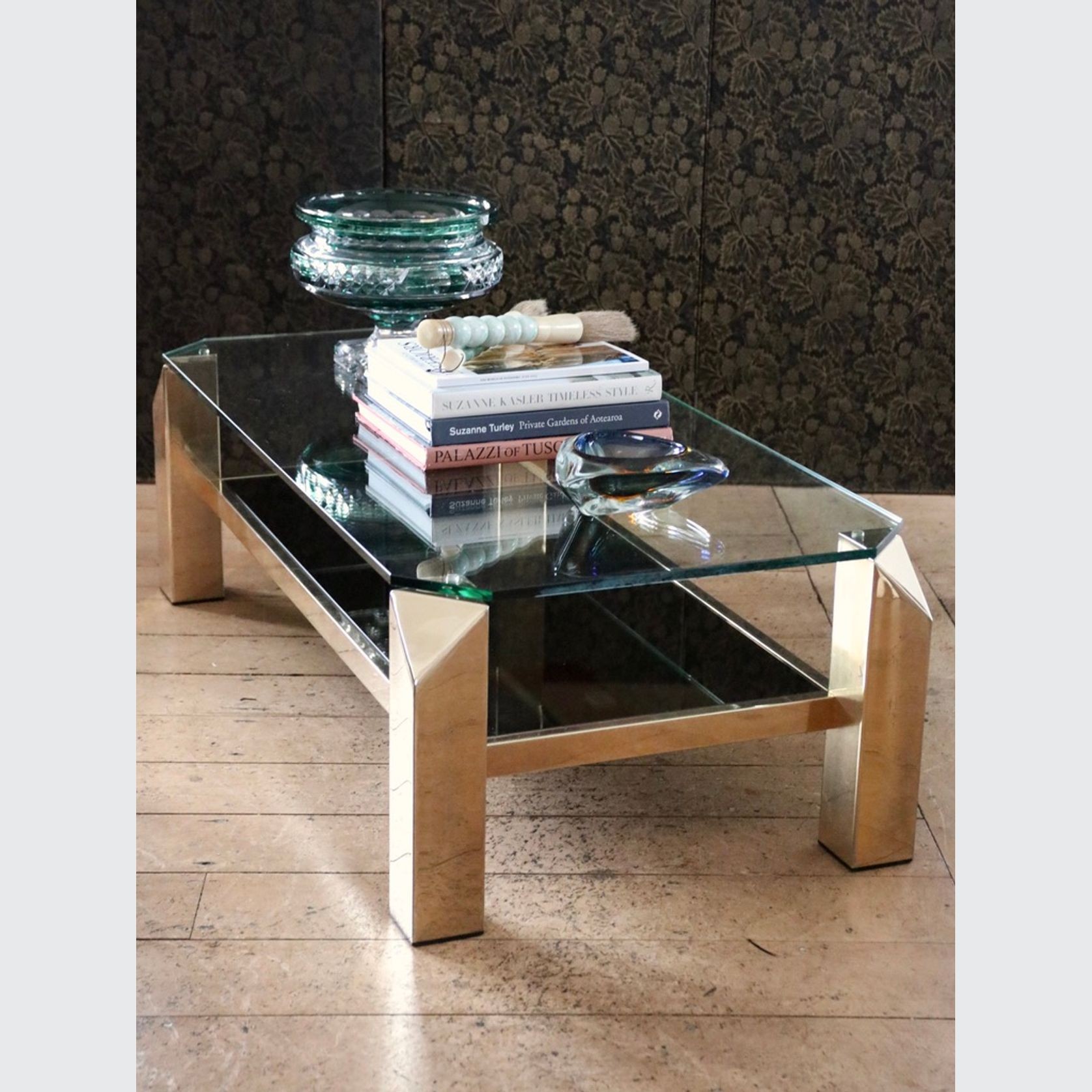 23 Carat Gold Plated Coffee Table From Belgo Chrom gallery detail image