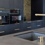 Kitchen lip pull handles darwin Matt black /Brushed brass/Brushed nickel/Matt white gallery detail image