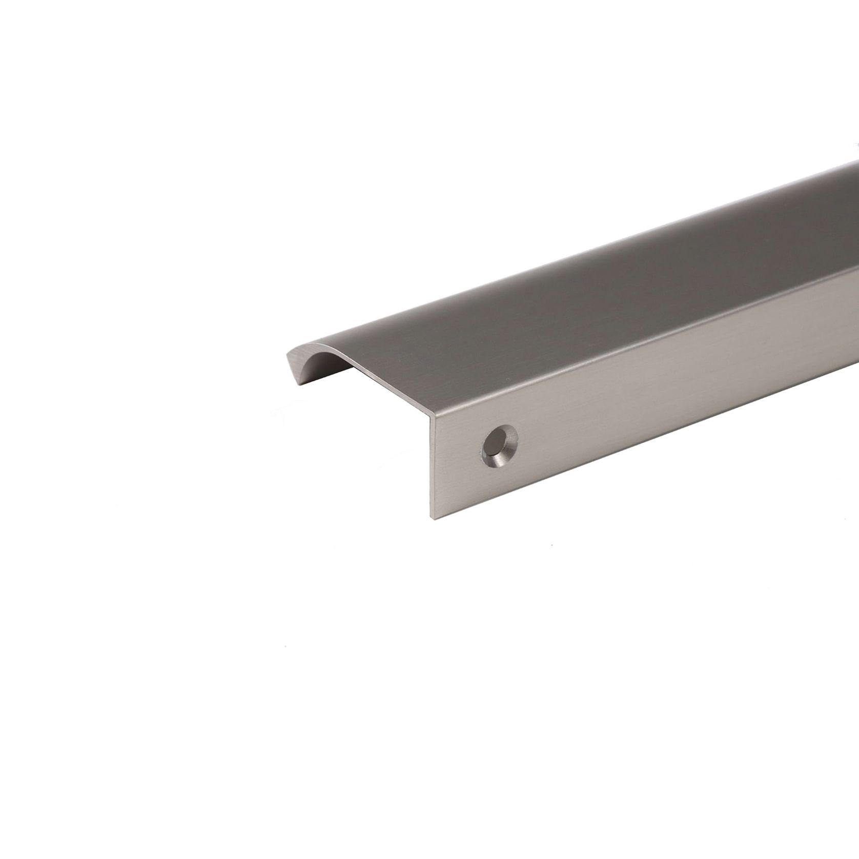 Kitchen lip pull handles darwin Matt black /Brushed brass/Brushed nickel/Matt white gallery detail image