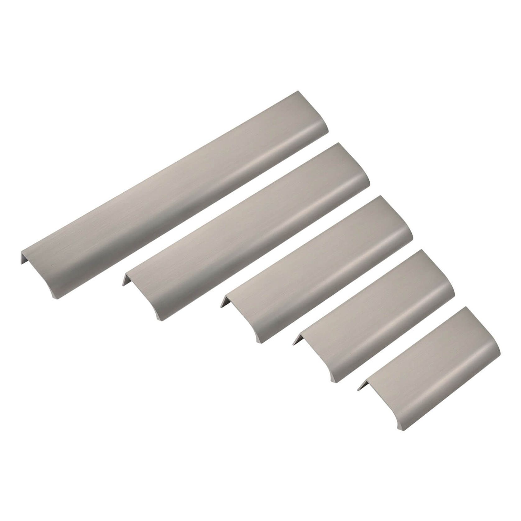 Kitchen lip pull handles darwin Matt black /Brushed brass/Brushed nickel/Matt white gallery detail image