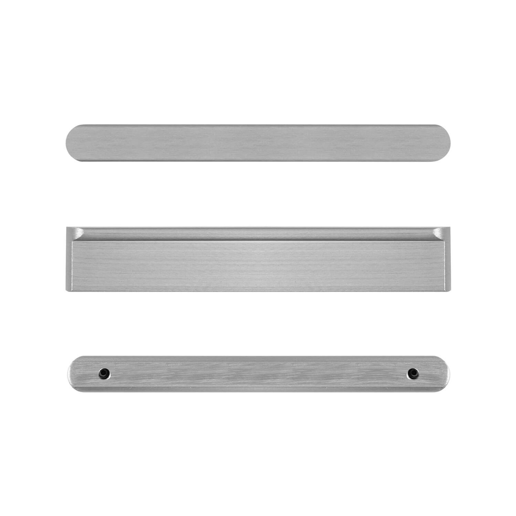Kitchen Finger Pull Handle Nowra Matt black /Brushed brass/Brushed nickel gallery detail image