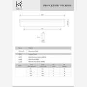 Nowra Finger Pull Kitchen Cabinet Handles gallery detail image
