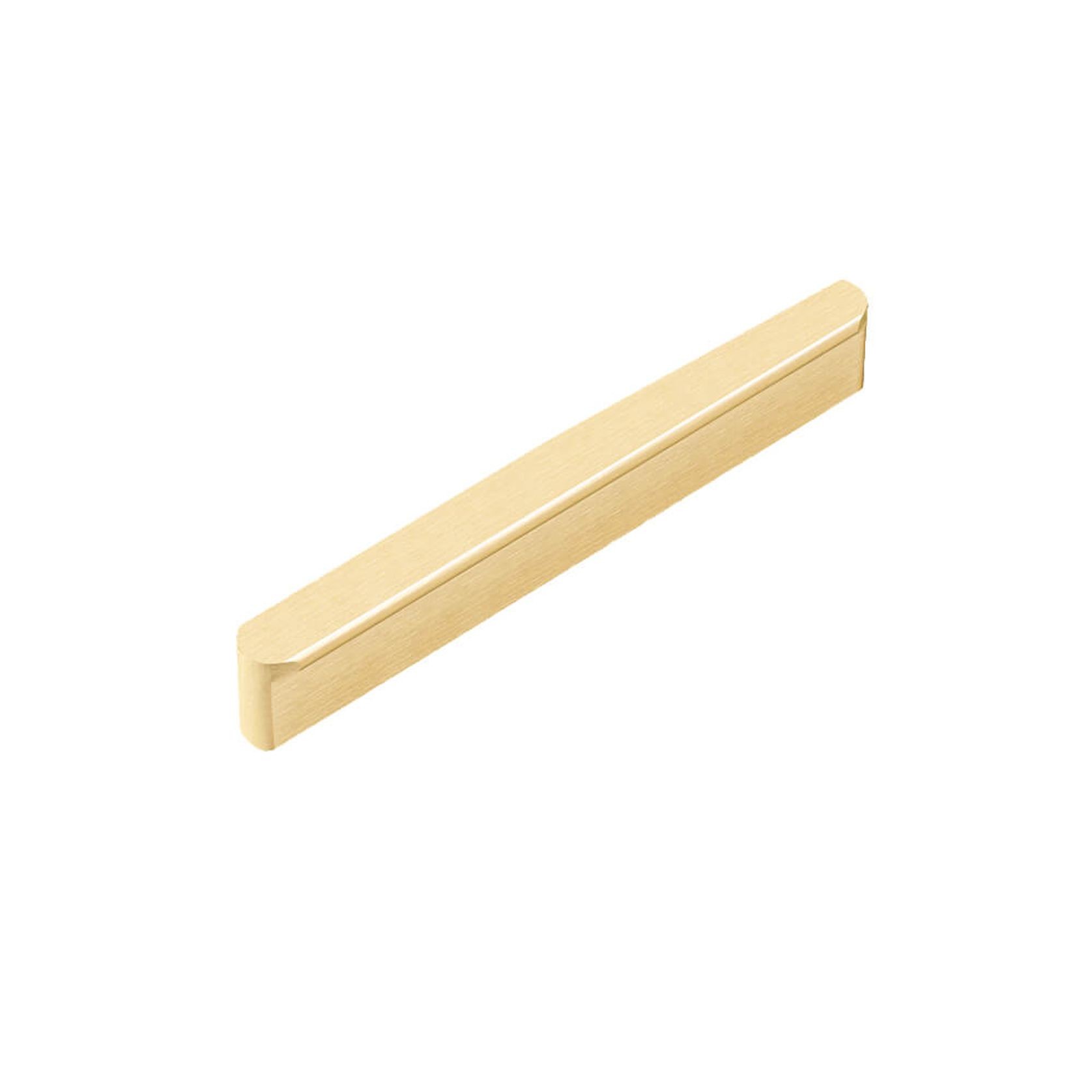 Kitchen Finger Pull Handle Nowra Matt black /Brushed brass/Brushed nickel gallery detail image