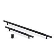 KT&CO Kitchen handles Knurled Bondi matt black / satin nickel / dark brushed brass/ champagne gallery detail image