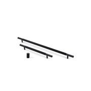 KT&CO Kitchen handles Knurled Bondi matt black / satin nickel / dark brushed brass/ champagne gallery detail image