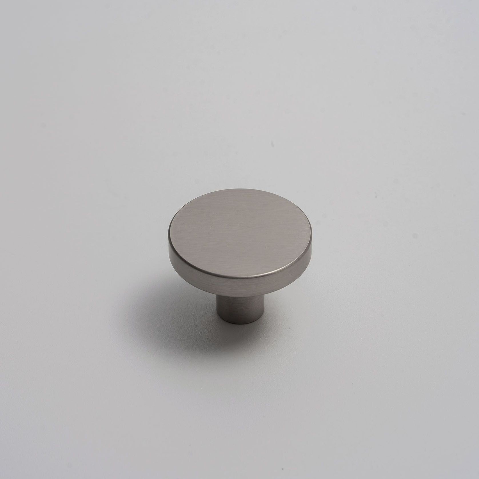 Kitchen drawer flat knobs Coffs Harbour Matt black / brushed brass /Brushed nickel /Chrome / Matt white gallery detail image