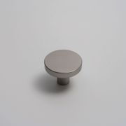 Kitchen drawer flat knobs Coffs Harbour Matt black / brushed brass /Brushed nickel /Chrome / Matt white gallery detail image
