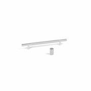 KT&CO Kitchen handles Knurled Bondi matt black / satin nickel / dark brushed brass/ champagne gallery detail image