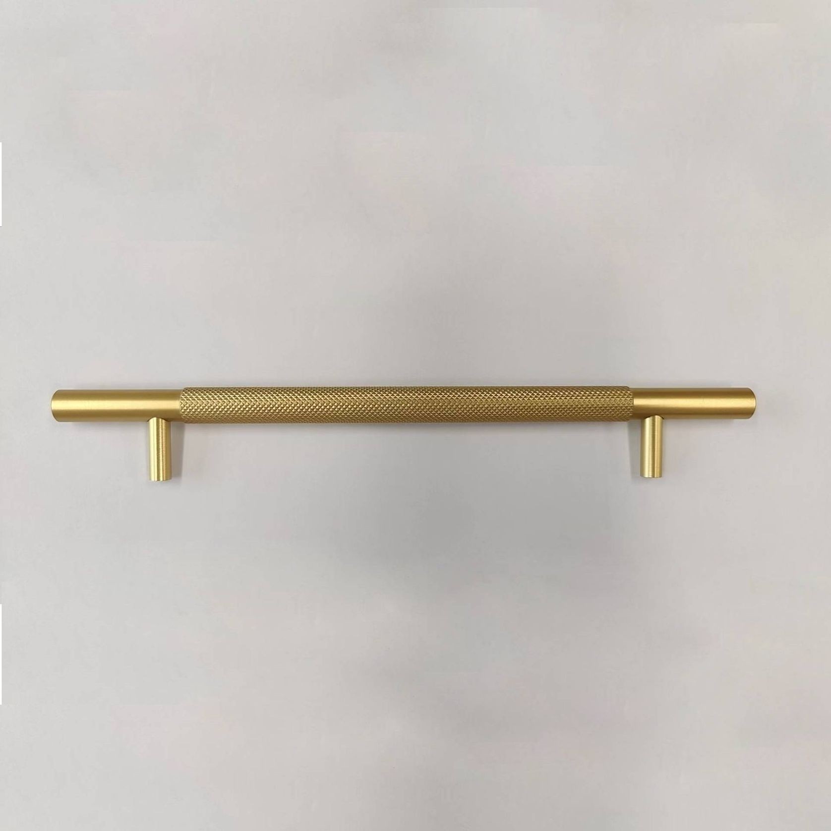 KT&CO Kitchen handles Knurled Bondi matt black / satin nickel / dark brushed brass/ champagne gallery detail image