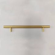 KT&CO Kitchen handles Knurled Bondi matt black / satin nickel / dark brushed brass/ champagne gallery detail image