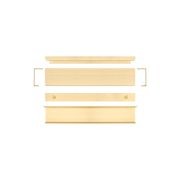 Kitchen finger lip pull handle Sydney Black / Brass / Nickel / White gallery detail image