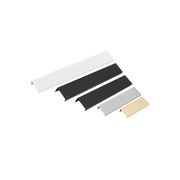 Kitchen finger lip pull handle Sydney Black / Brass / Nickel / White gallery detail image