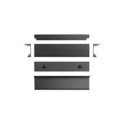 Kitchen finger lip pull handle Sydney Black / Brass / Nickel / White gallery detail image