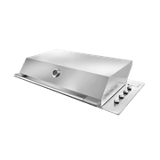 Artusi 104cm BBQ Roasting Lid/ Dome in 316 Stainless Steel gallery detail image