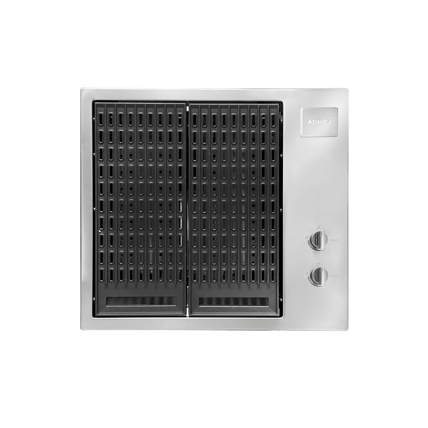 Artusi 60cm 2 Burner Built-In Gas BBQ - Stainless Steel gallery detail image