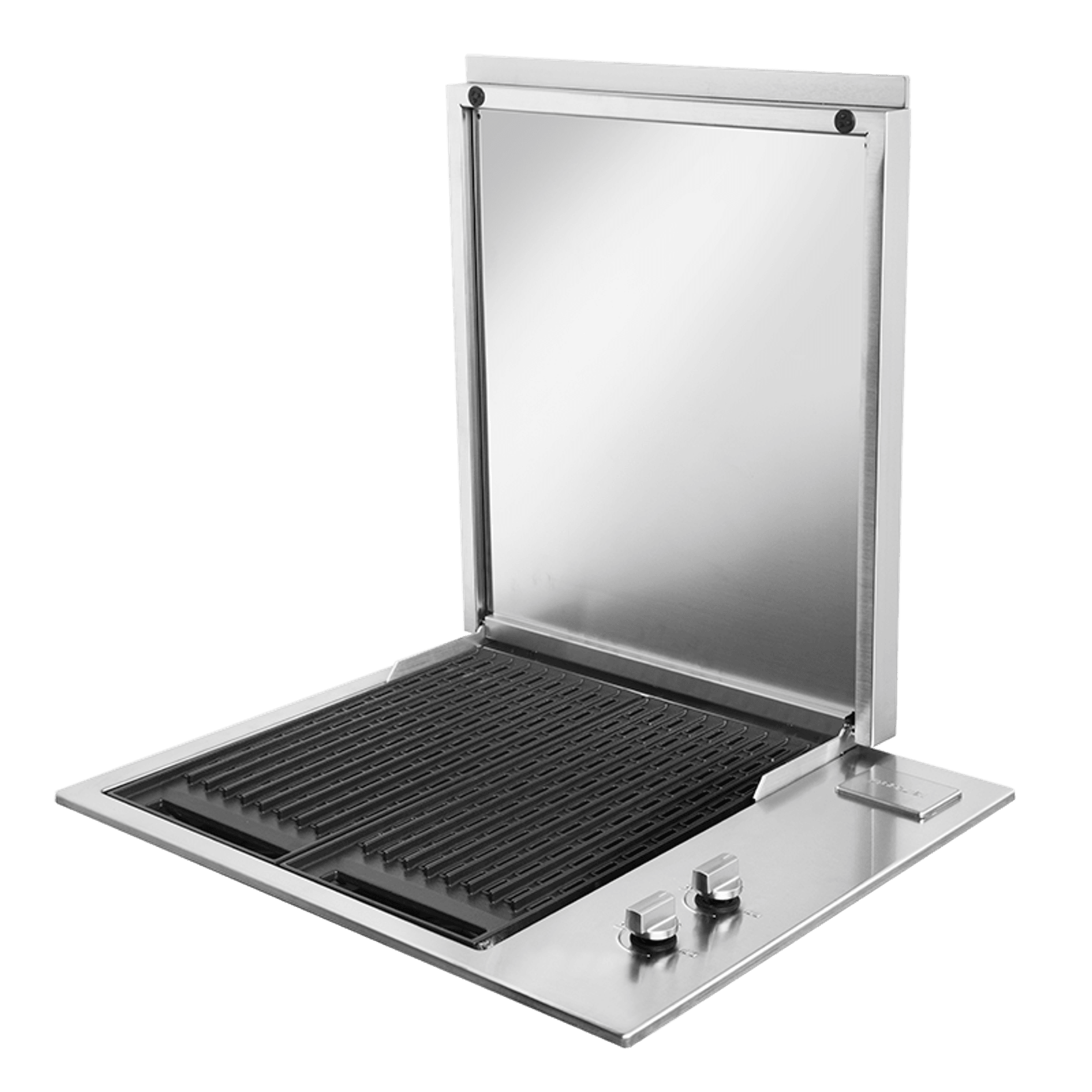 Artusi 60cm 2 Burner Built-In Gas BBQ - Stainless Steel gallery detail image