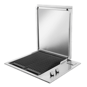 Artusi 60cm 2 Burner Built-In Gas BBQ - Stainless Steel gallery detail image