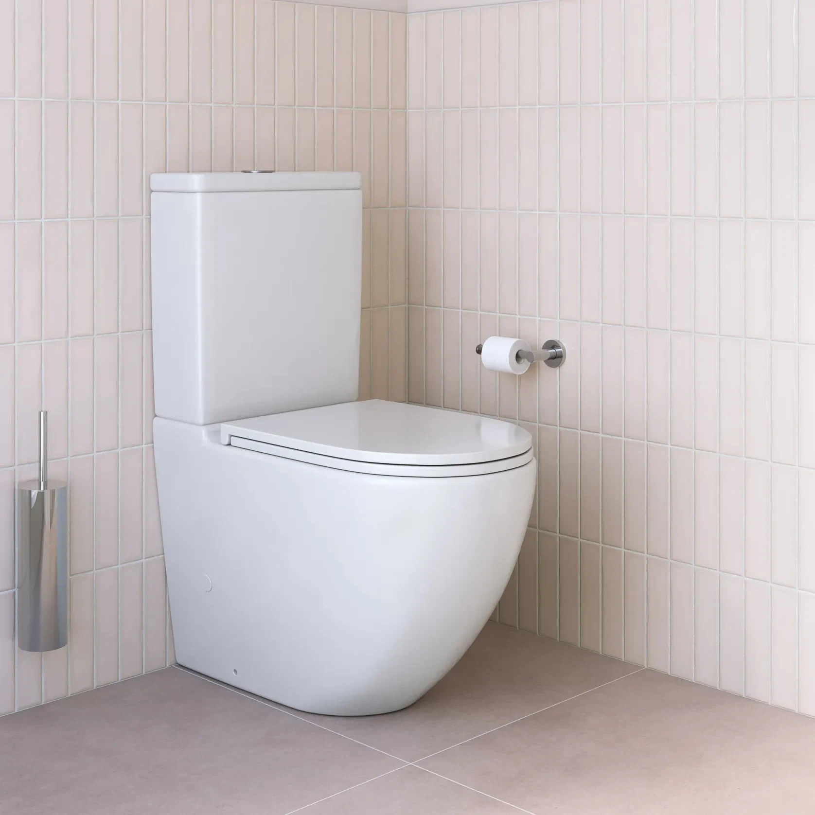 Asher Rimless Back to Wall Toilet Suite gallery detail image