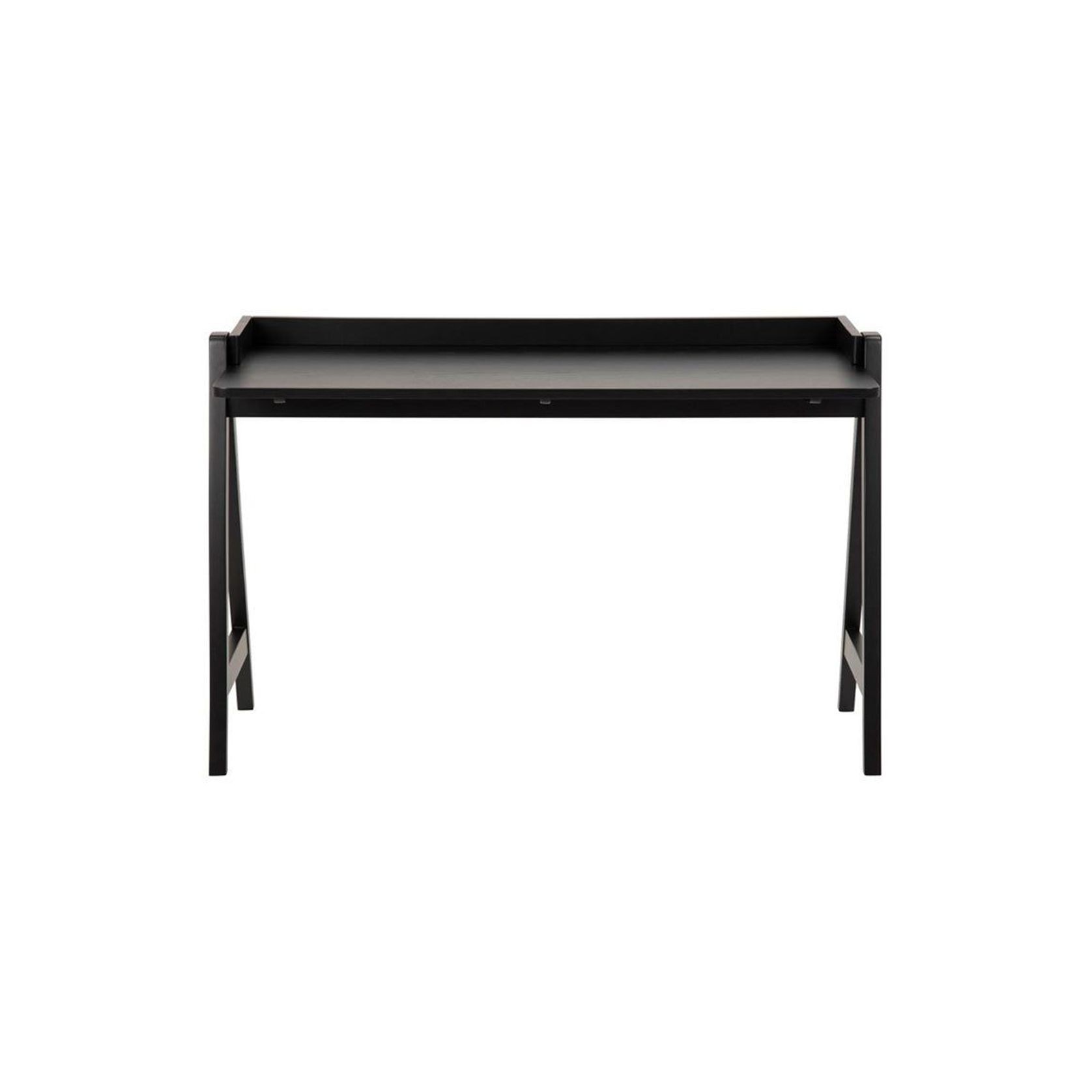 RISTO Study Desk/Console 126.5cm - Black gallery detail image