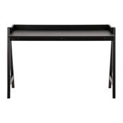 RISTO Study Desk/Console 126.5cm - Black gallery detail image