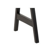 RISTO Study Desk/Console 126.5cm - Black gallery detail image