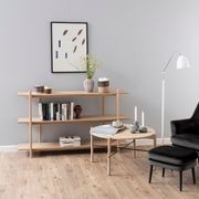 ASKAN Display Shelving Unit 150cm - Natural gallery detail image
