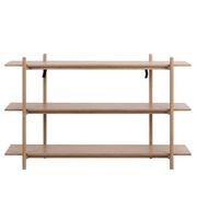 ASKAN Display Shelving Unit 150cm - Natural gallery detail image