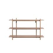 ASKAN Display Shelving Unit 150cm - Natural gallery detail image