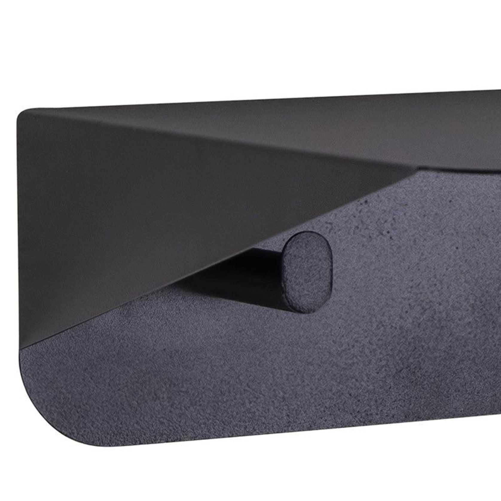 LINEAR Coat Hanger - Black gallery detail image