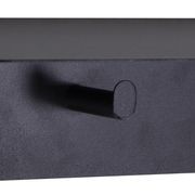 LINEAR Coat Hanger - Black gallery detail image