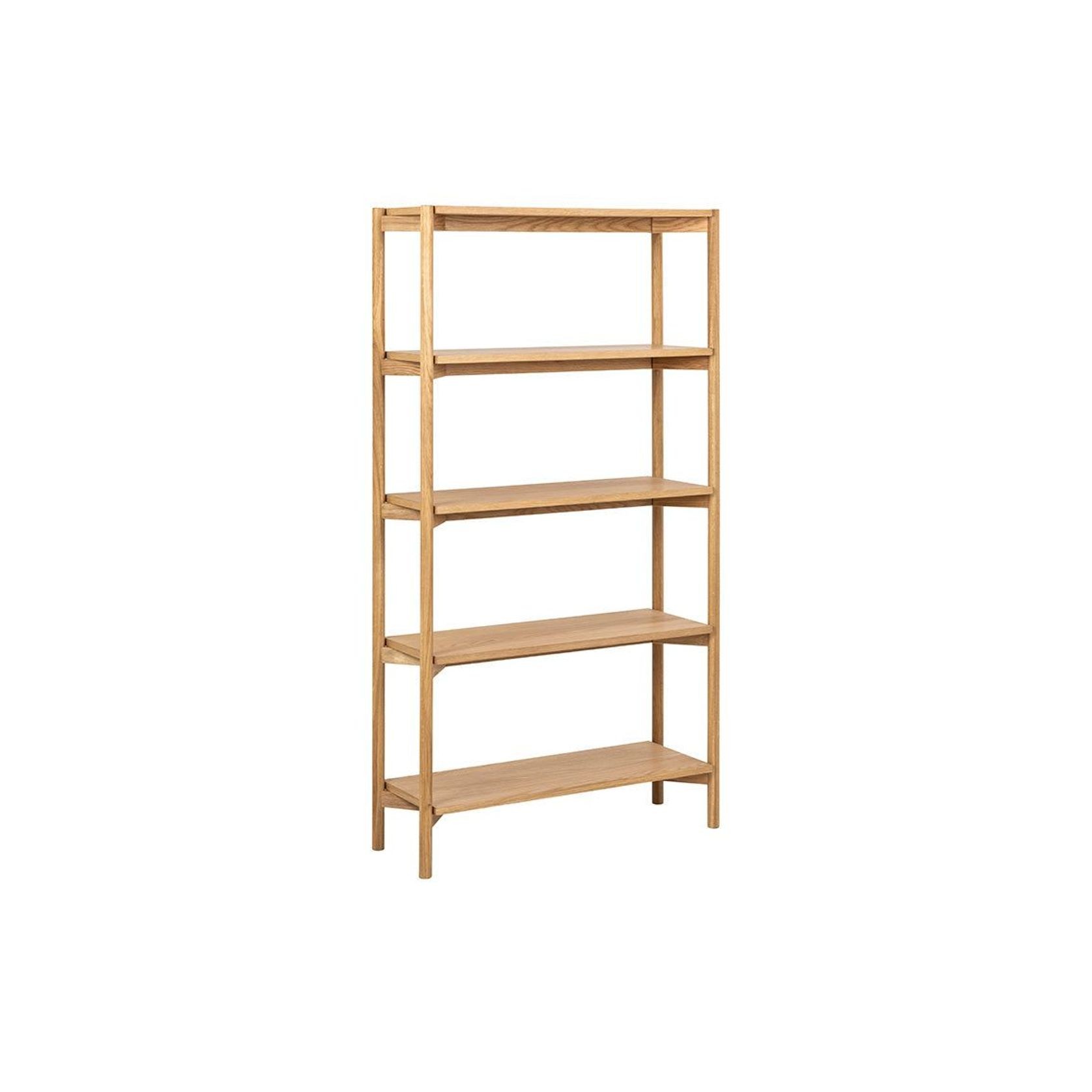 Braidwood Shelving Unit 86cm - Natural Oak gallery detail image