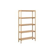 Braidwood Shelving Unit 86cm - Natural Oak gallery detail image