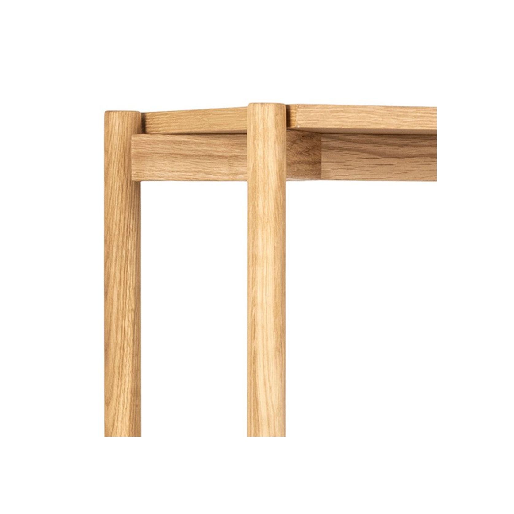 Braidwood Shelving Unit 86cm - Natural Oak gallery detail image