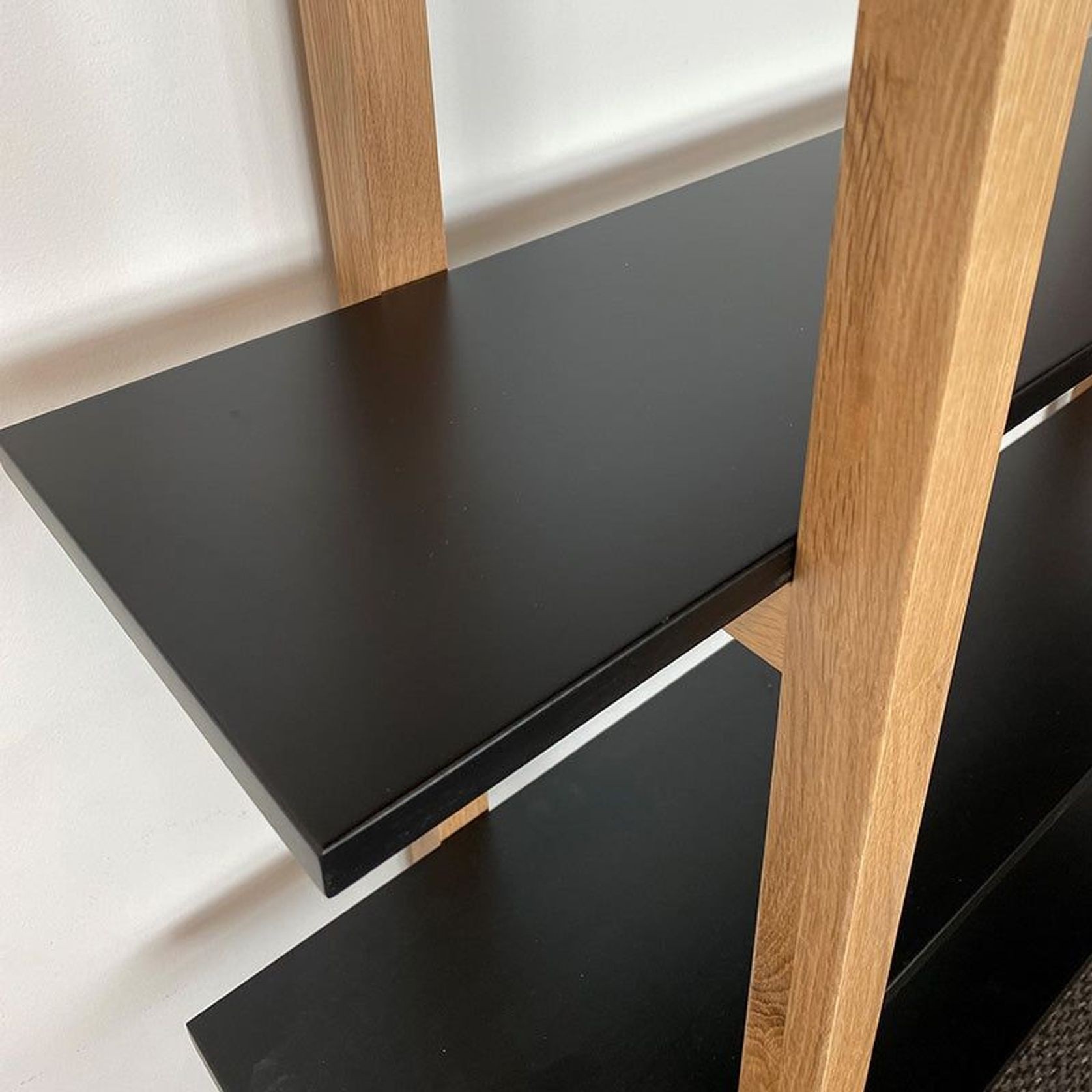 MAREN Display Unit 110cm - Natural & Black gallery detail image