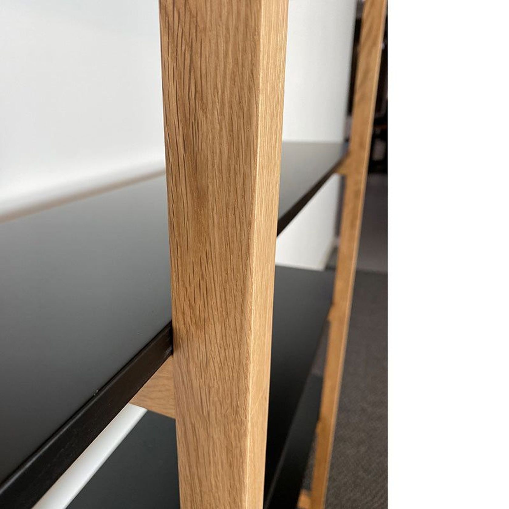 MAREN Display Unit 110cm - Natural & Black gallery detail image
