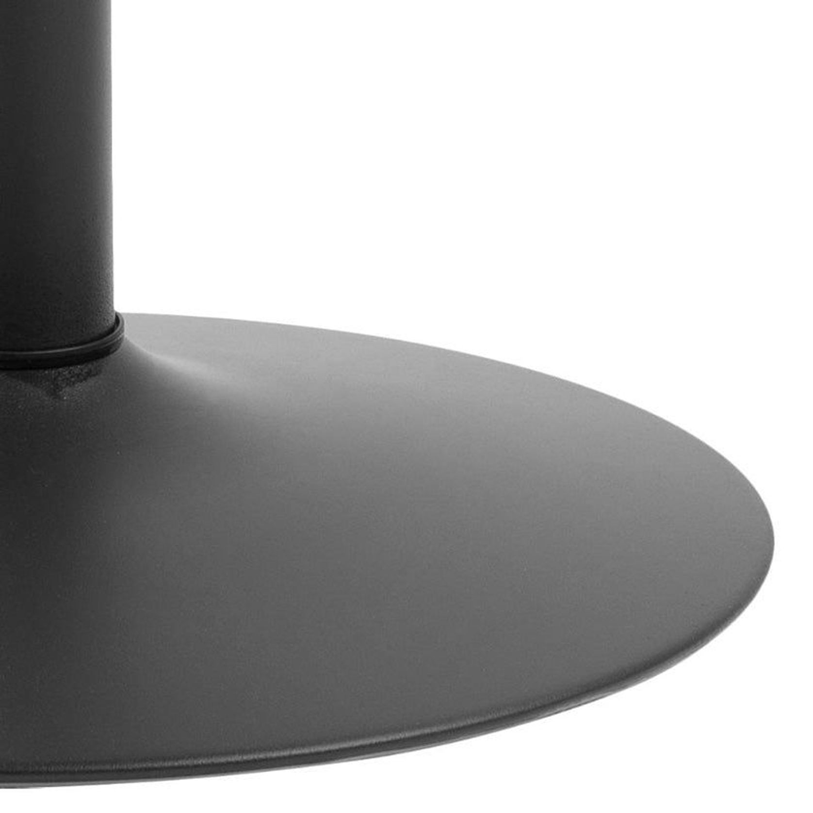 TITAN Round Dining Table 80cm - Black gallery detail image