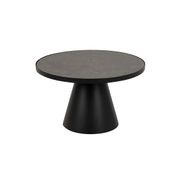SOLI Coffee Table 65cm - Black gallery detail image