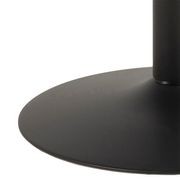 TITAN Round Dining Table 110cm - Black gallery detail image