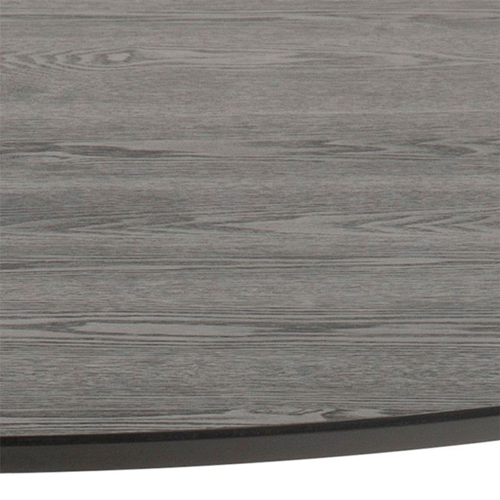 TITAN Round Dining Table 110cm - Black gallery detail image
