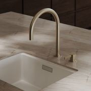Arc 2 Hole Kitchen Mixer Round Spout gallery detail image