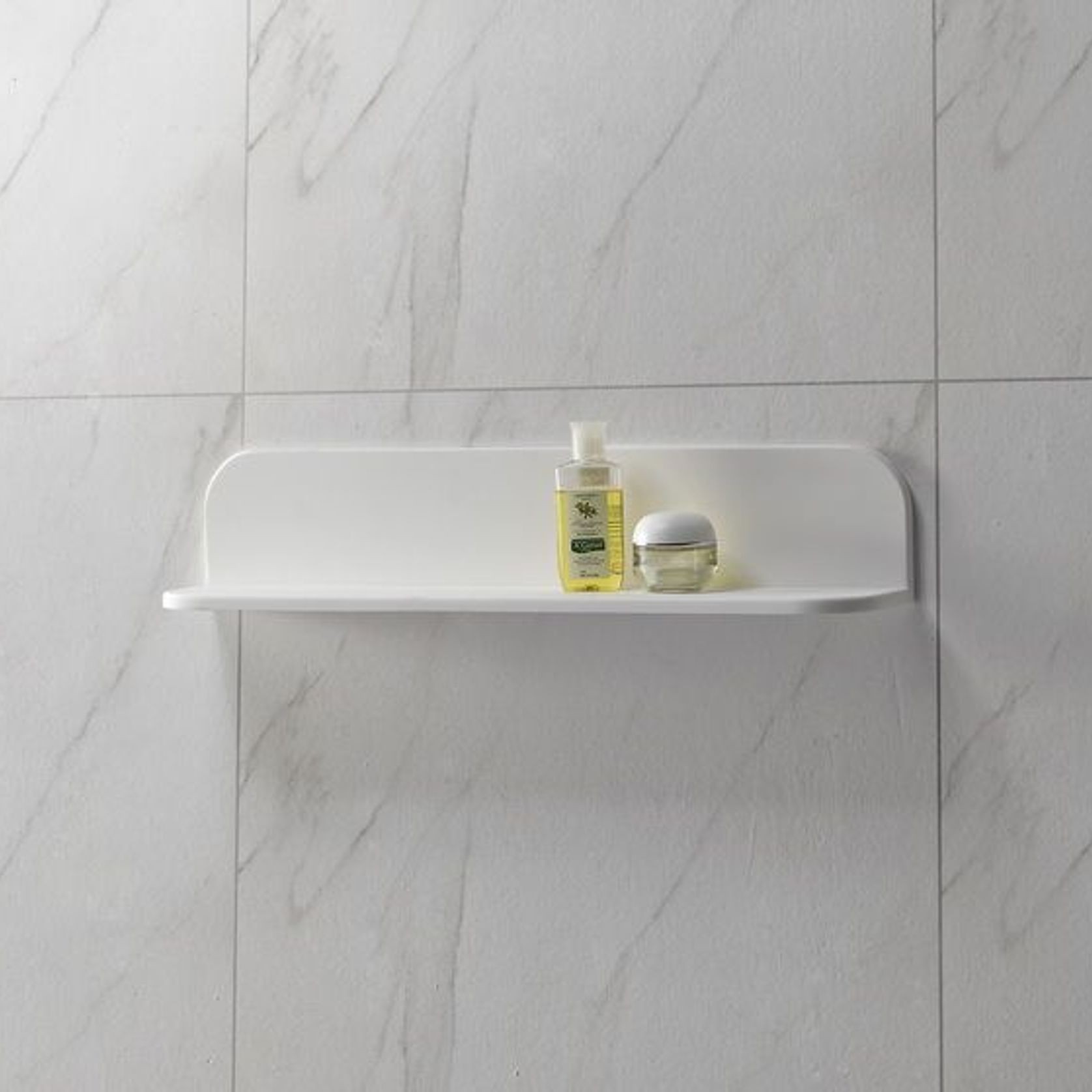 Stone Wall Hung Floating Bathroom Shelves 600 - 1200mm gallery detail image