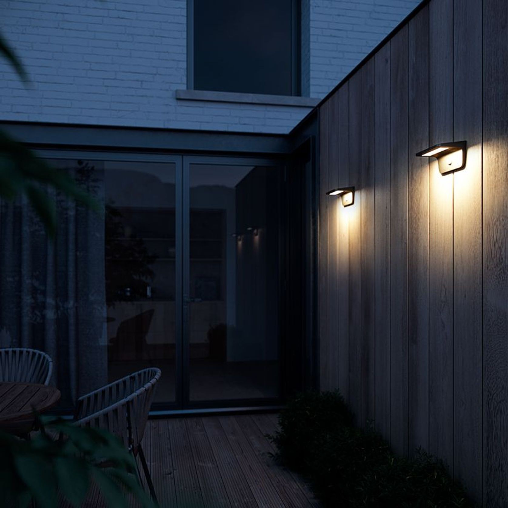 Agena Solar Wall Light gallery detail image
