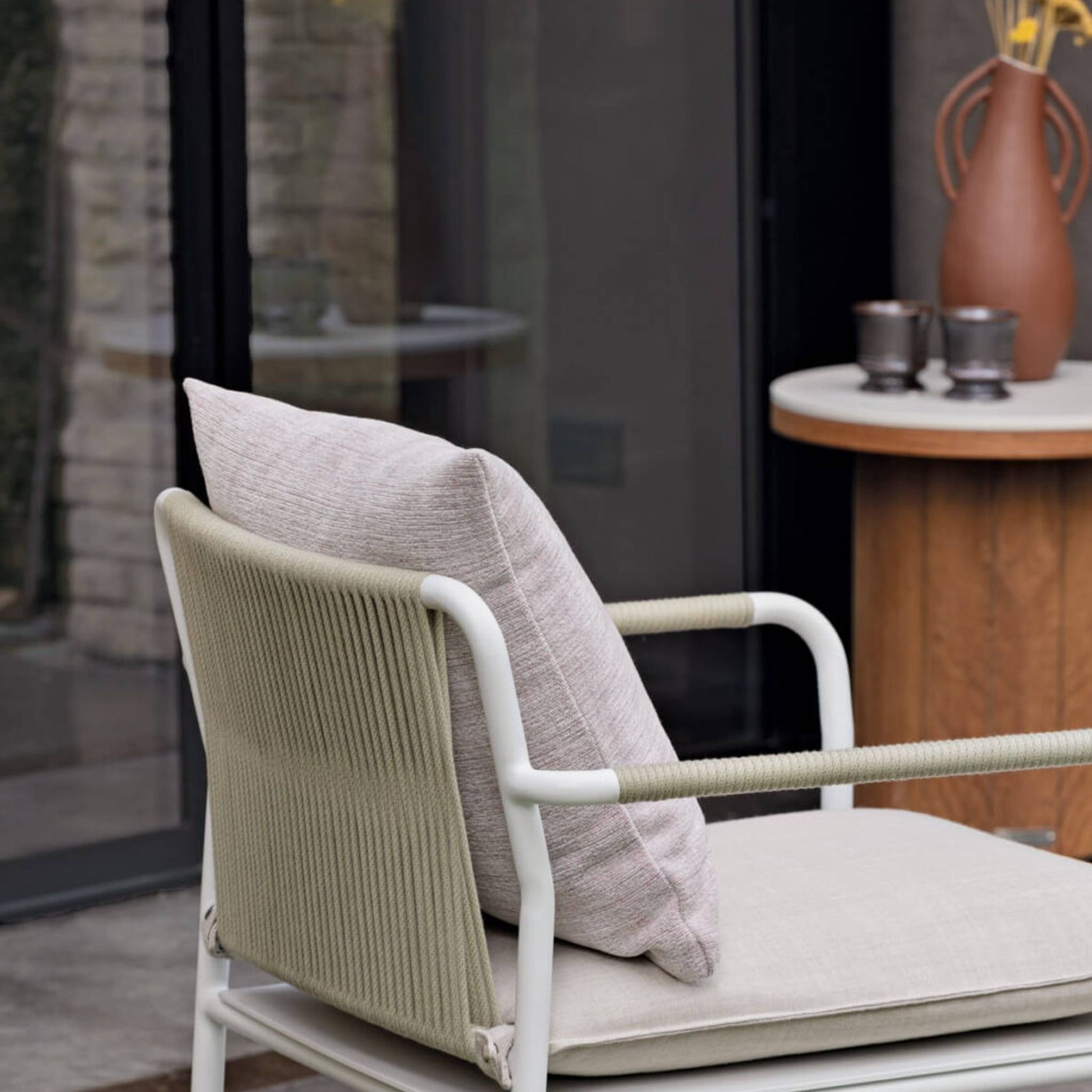 Air Outdoor Armchair by Atmosphera gallery detail image