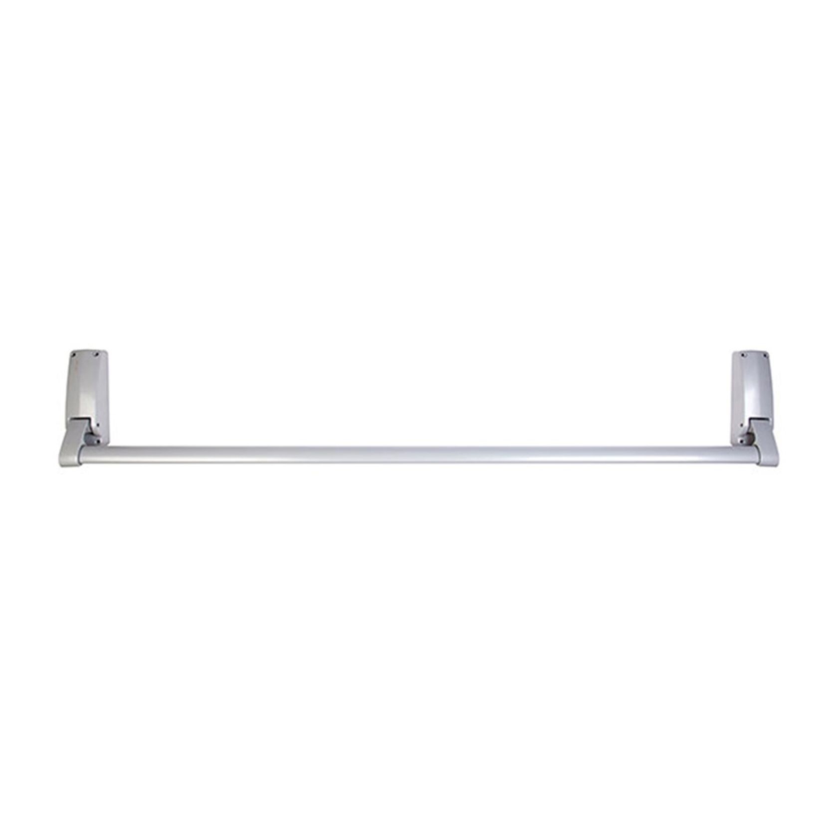 Briton Panic Bar Silver 2 Hour Fire Rated 379E/SE Suits Mortice Lock gallery detail image