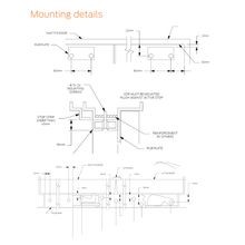 Allegion Ives Bar Door Coordinator gallery detail image