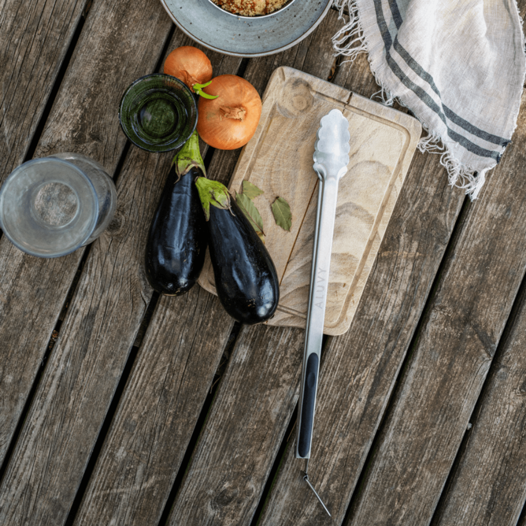 ALUVY Barbeque Tool Set - 3pc gallery detail image
