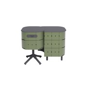 ALUVY JEAN Basalt Outdoor Storage Cabinet - Right - Kaki gallery detail image