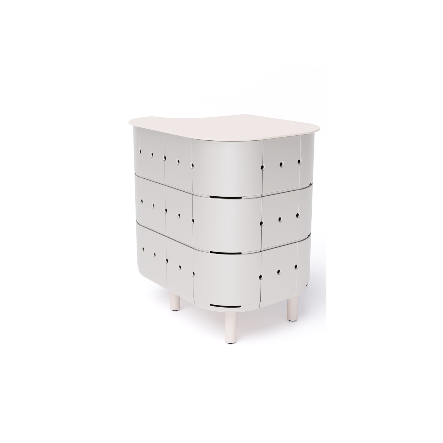 ALUVY JEAN Original Outdoor Storage Cabinet - Left - Soie gallery detail image
